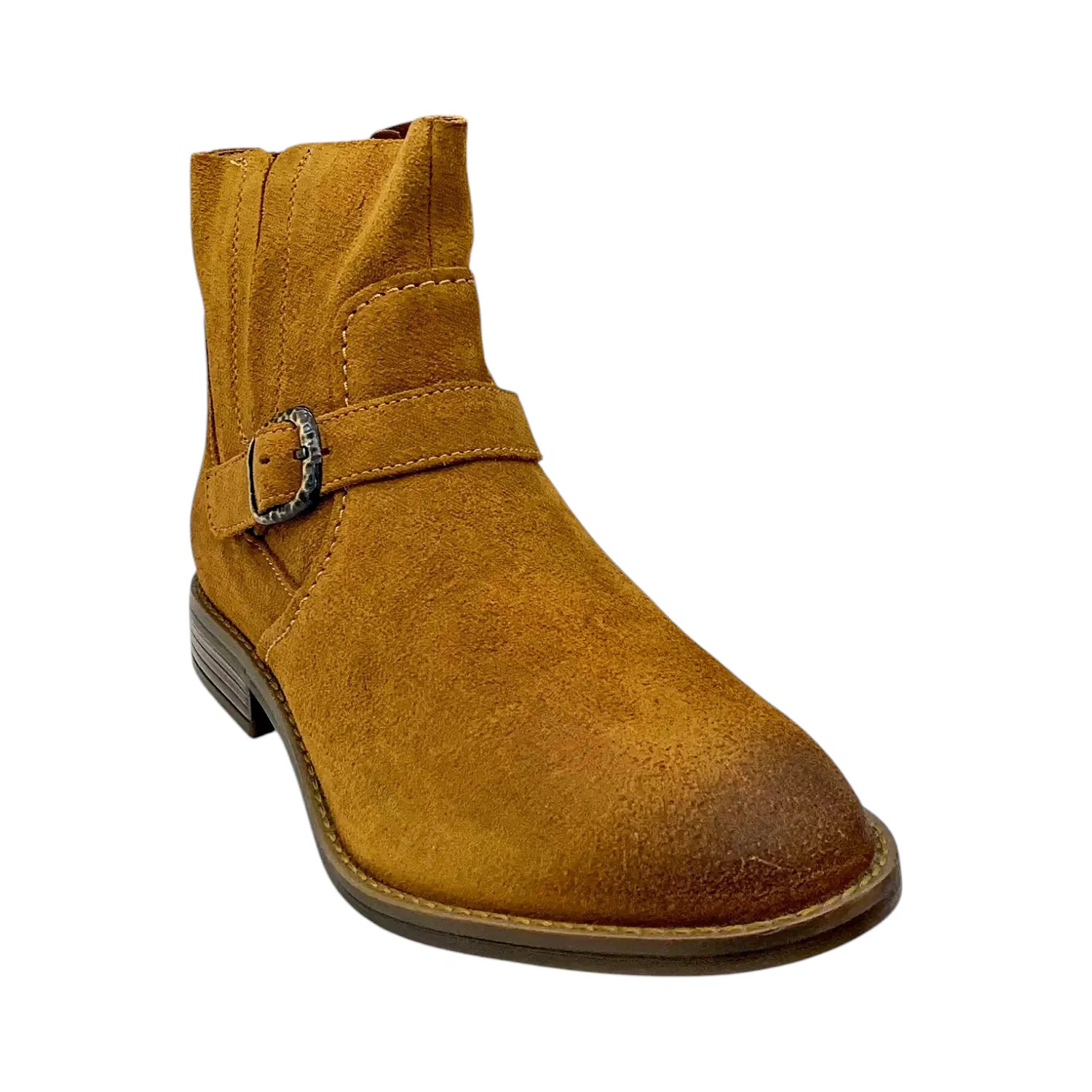 Clarks Collection Leather Ankle Boot Camzin Tan - Medium